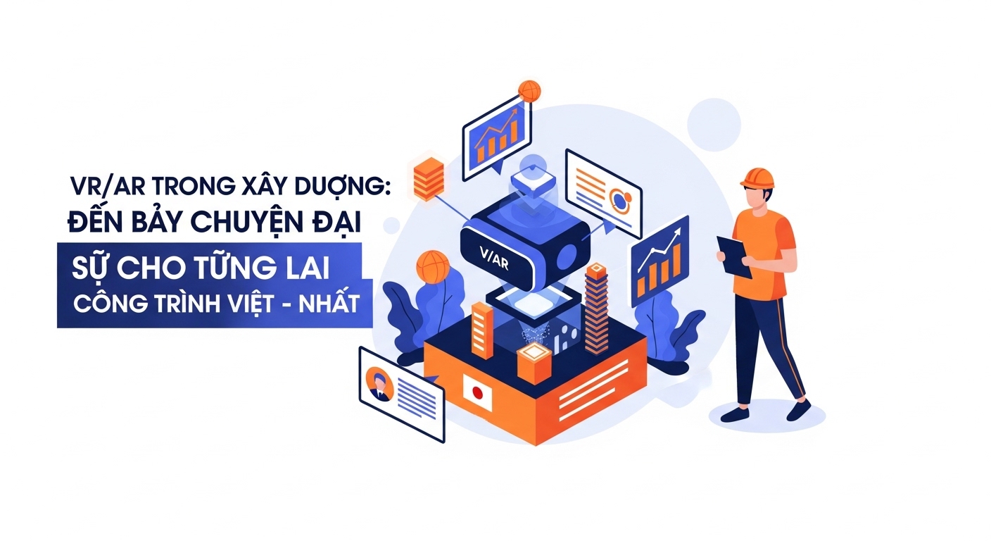 VR/AR Trong Xây Dựng: Đòn Bẩy Chuyển Đổi Số Cho Tương Lai Công Trình Việt – Nhật