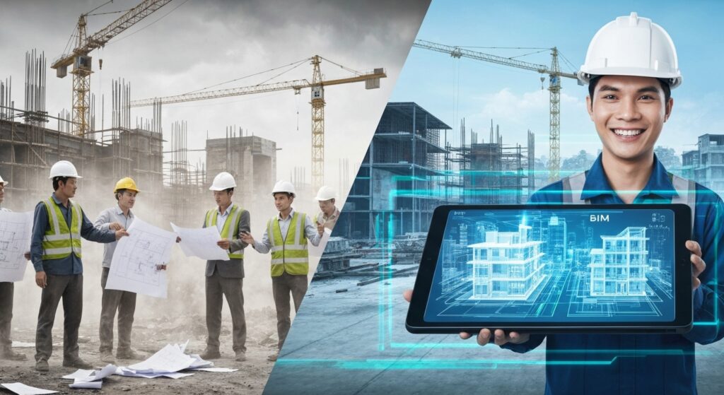 Tích hợp AI vào bức tranh lớn - BIM và Digital Twin