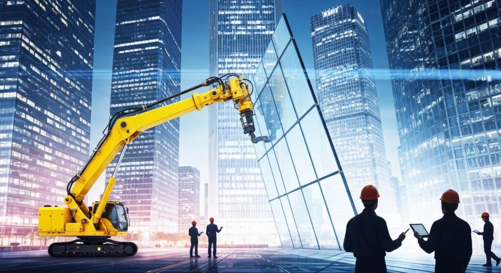 Robot Lắp Đặt Vật Liệu Xây Dựng: Kỷ Nguyên Mới Của Thi Công