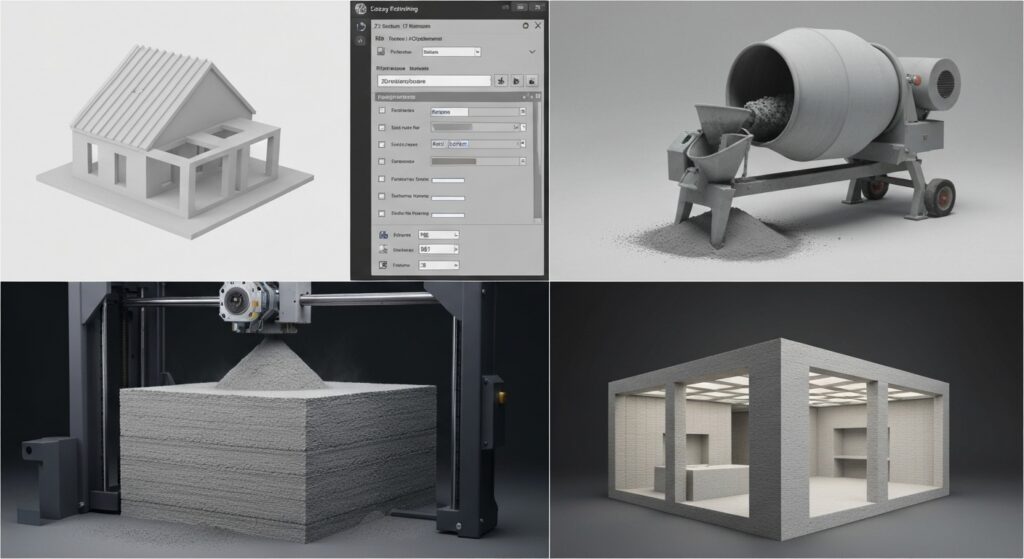 Bí mật của vật liệu In 3D Xây Dựng tại Việt Nam