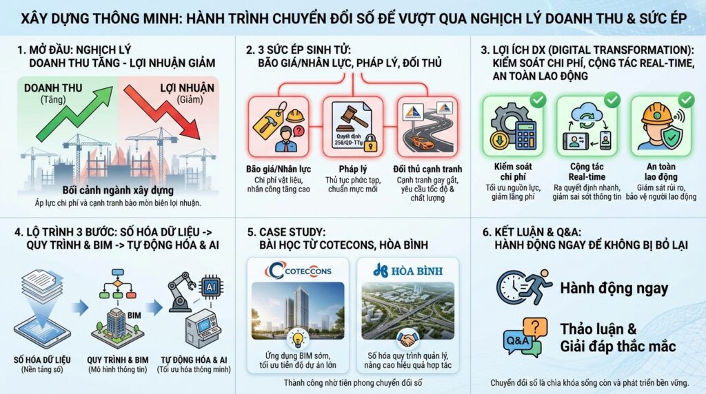 DX Ngành xây dựng: Tại sao bây giờ hoặc không bao giờ?